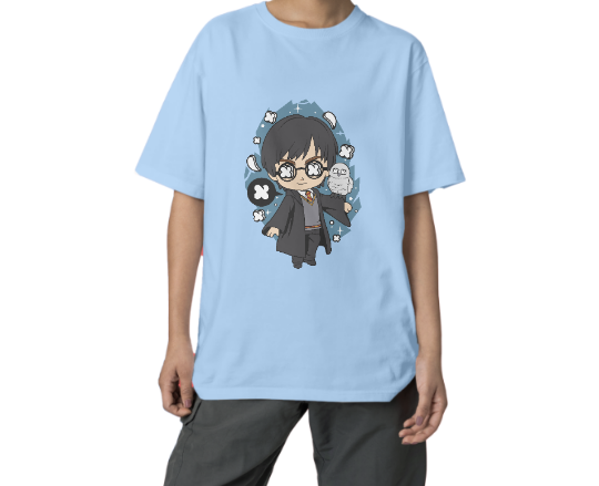 Unisex Oversized Wizard Chibi T-Shirt