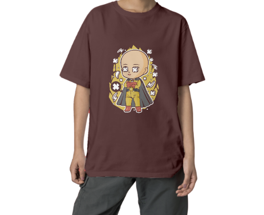 Unisex Oversized Hero Chibi T-Shirt