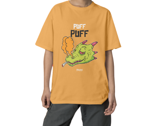 Unisex Oversized "Puff Puff Pass" T-Shirt